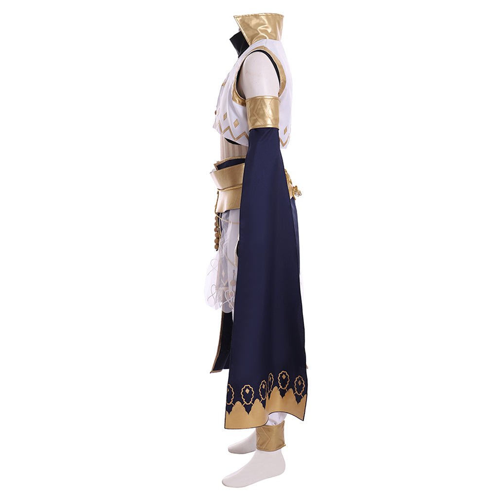 Traje de Cosplay de Bailarina Índigo de Fire Emblem para Fantasía en Escenario - Fantasia Cosera