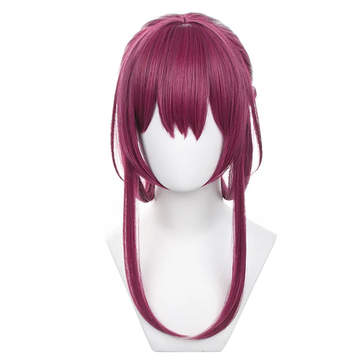 Peluca de Cosplay de Kafka de Honkai Star Rail, Rosa, Resistente al Calor, Fibra Sintética, Tamaño Ajustable para Halloween y Fiestas de Navidad - Fantasia Cosera