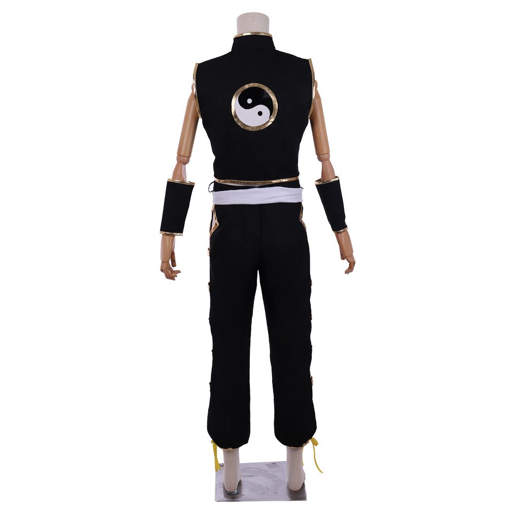 Traje de Lucha Chamán de Tao Ren de Shaman King para Cosplay - Fantasia Cosera