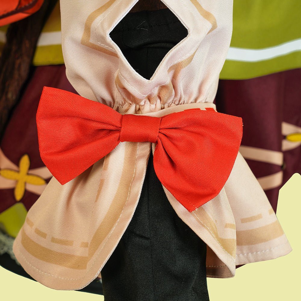 Traje de Cosplay de Yaoyao de Genshin Impact - Outfit de Rol de Alta Calidad - Fantasia Cosera