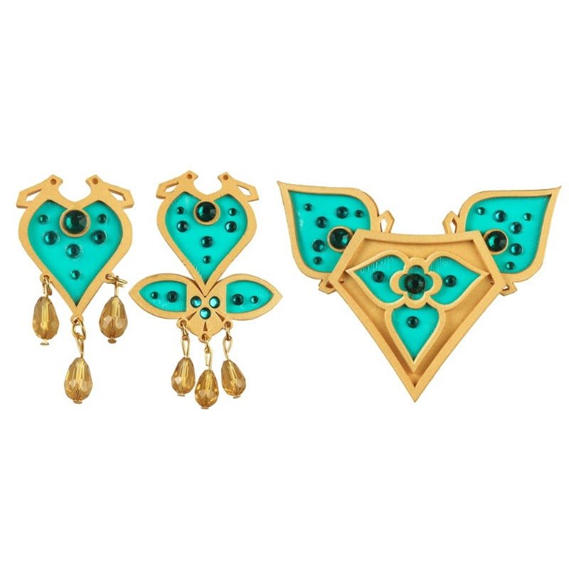 Disfraz de Princesa Jasmine - Vestido de Pavo Real Inspirado en Aladdin para Adultos - Fantasia Cosera