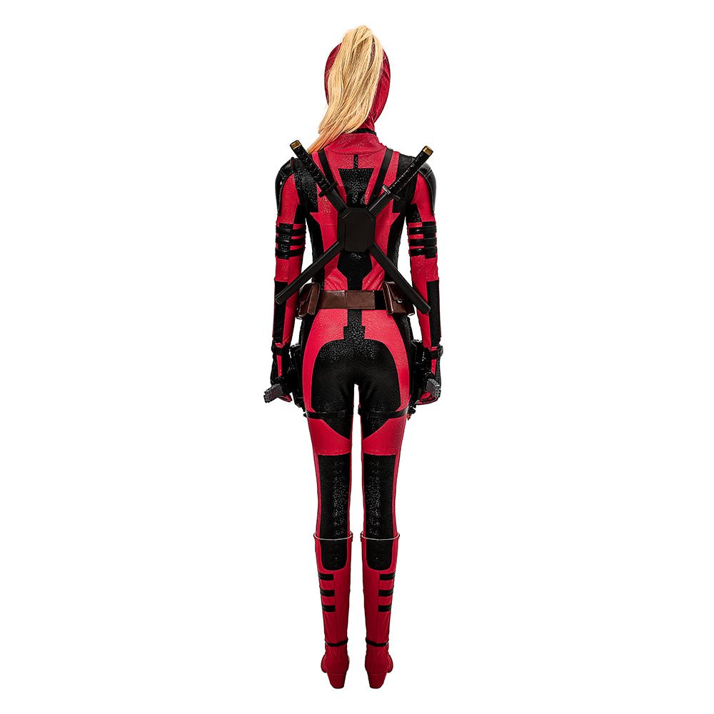 Traje de Cosplay Lady Deadpool - Deadpool 3 para Fans de la Película - Fantasia Cosera