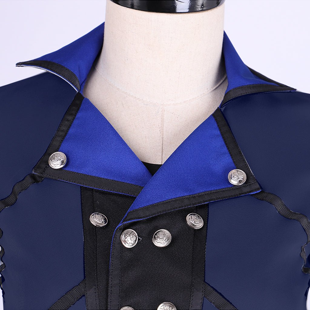 Traje de Cosplay de Lann de Final Fantasy - Conjunto Completo Chaqueta, Pantalón, Cinturón | Outfit FF - Fantasia Cosera