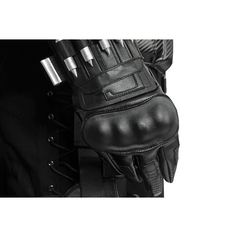 Traje de Cosplay de Piel PU de la Versión de la Película de Batman para Halloween y Fiestas - Fantasia Cosera