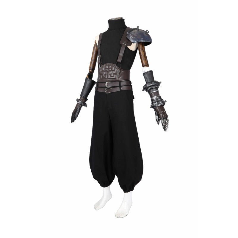 Disfraz y Peluca de Cloud Strife de FF VII Rebirth para Halloween y Carnaval - Fantasia Cosera