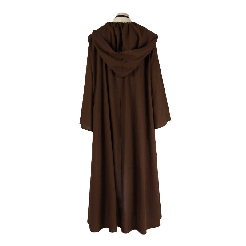 Traje de Cosplay de Obi-Wan Kenobi Vestimenta Jedi Conjunto Completo para Halloween y Fiestas - Fantasia Cosera