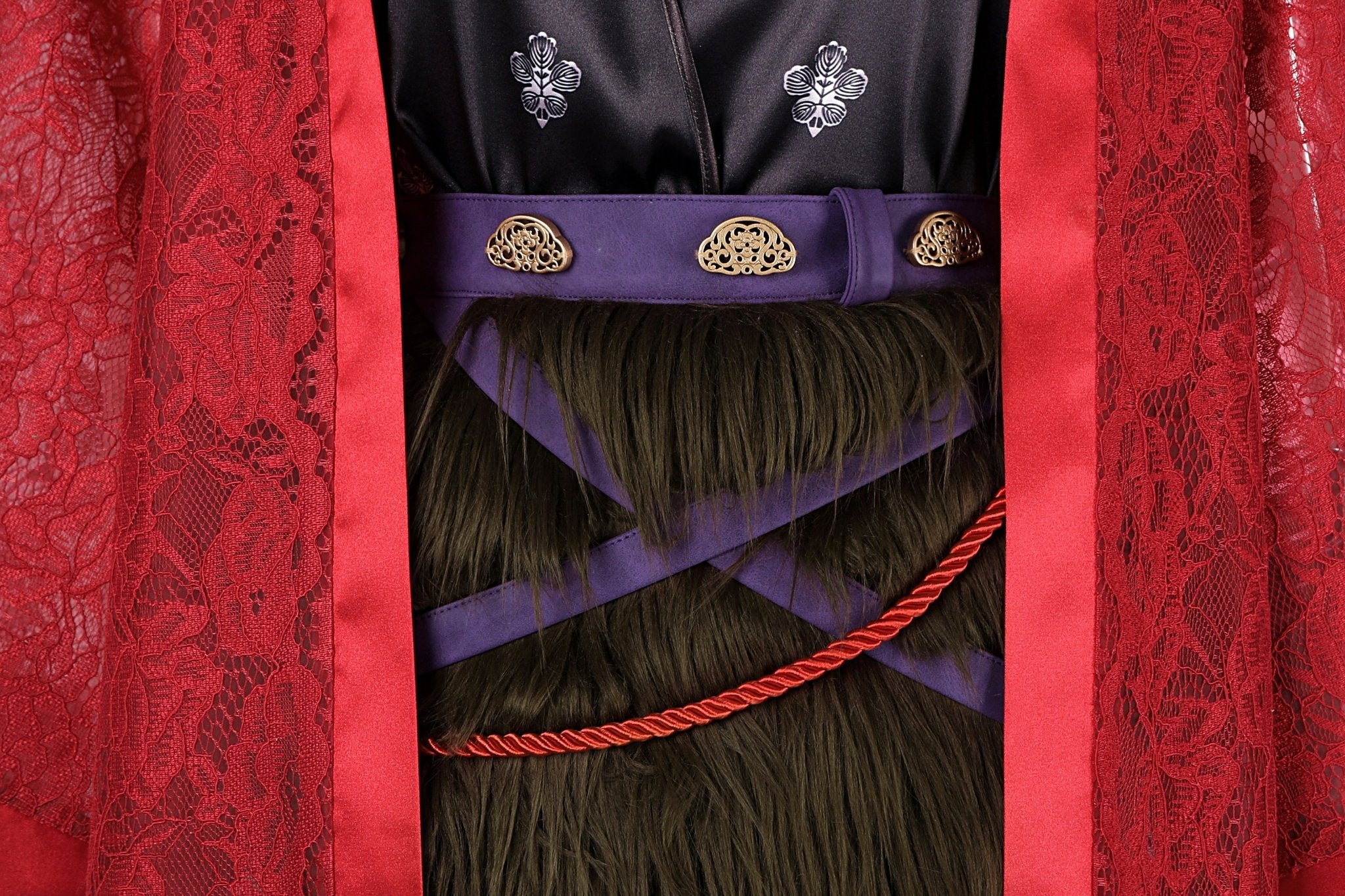 Traje de Cosplay Pingping de Black Myth: Wukong Completo con Orejas y Tai para Fiesta de Halloween - Fantasia Cosera