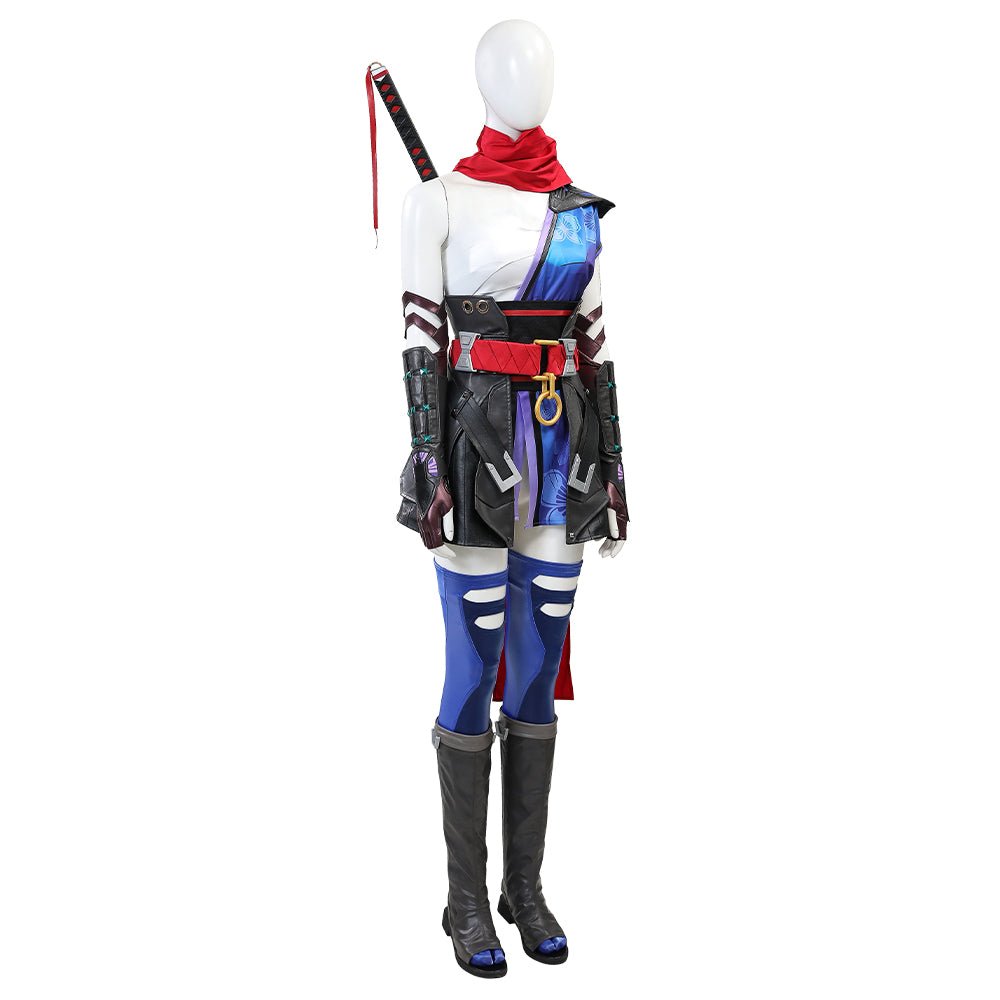 Traje de Cosplay de Psylocke de Marvel Contest of Champions - Outfit de Anime de Alta Calidad - Fantasia Cosera