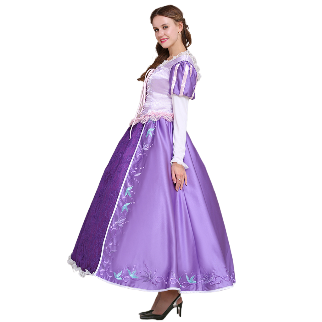Serie de Disfraces de Cosplay de Disney Enredados | Rapunzel, Naveen, Madre Gothel y Más - Fantasia Cosera