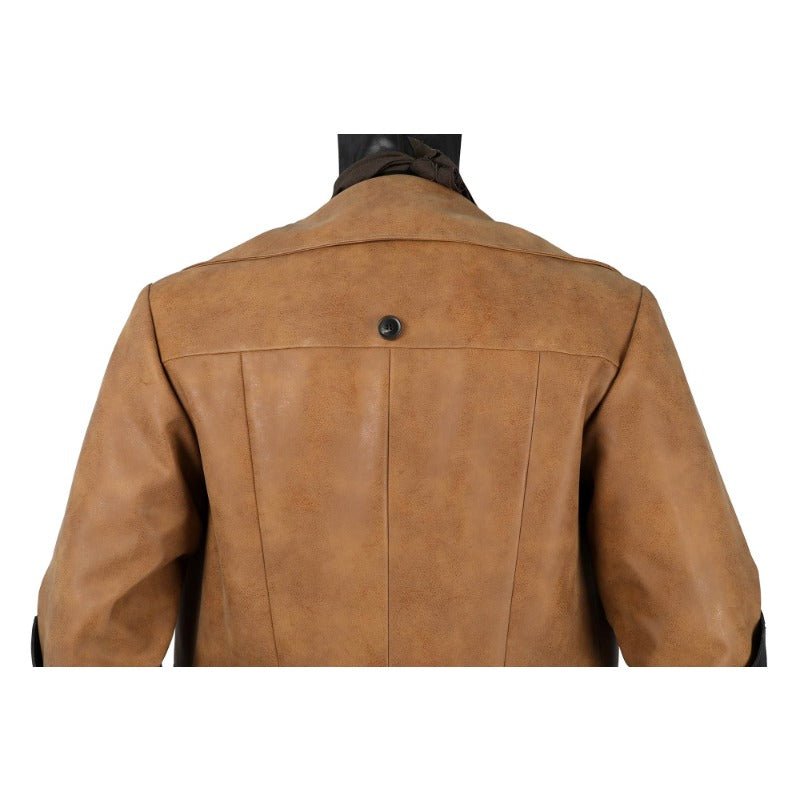 Traje de Cosplay de Ben Affleck como Batman - Abrigo de Cuero de la Liga de la Justicia - Fantasia Cosera