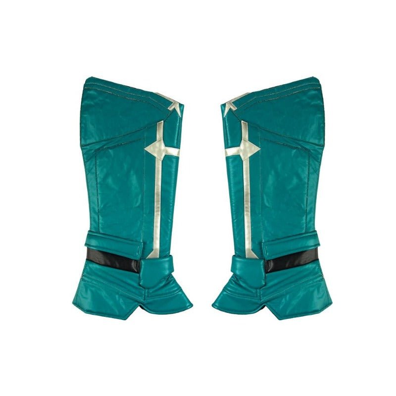Traje de Cosplay de Yon Rogg Capitana Marvel Fuerza Estelar - Piel Sintética Premium - Fantasia Cosera