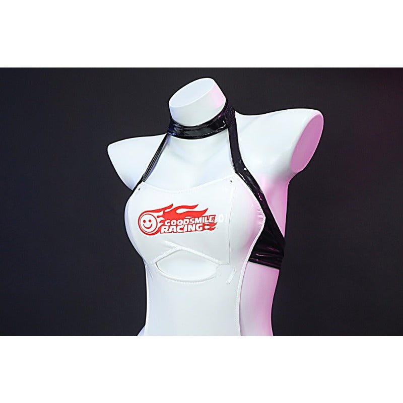 Traje de Carreras de Hatsune Miku Bikini Set para Fans de Anime en Verano Playa - Fantasia Cosera