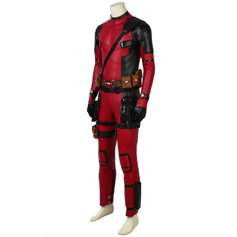 Traje de Cosplay Crimson Comediante - Disfraz de Captain Pool para Halloween y Comic-Con - Fantasia Cosera
