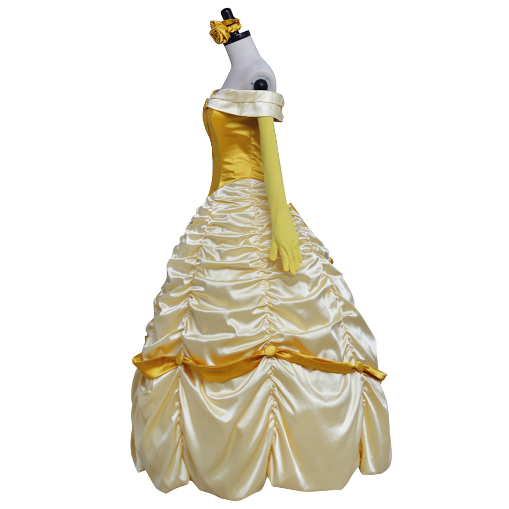 Belle y la Bestia Traje de Cosplay Serie | Vestido de Princesa para Eventos - Fantasia Cosera