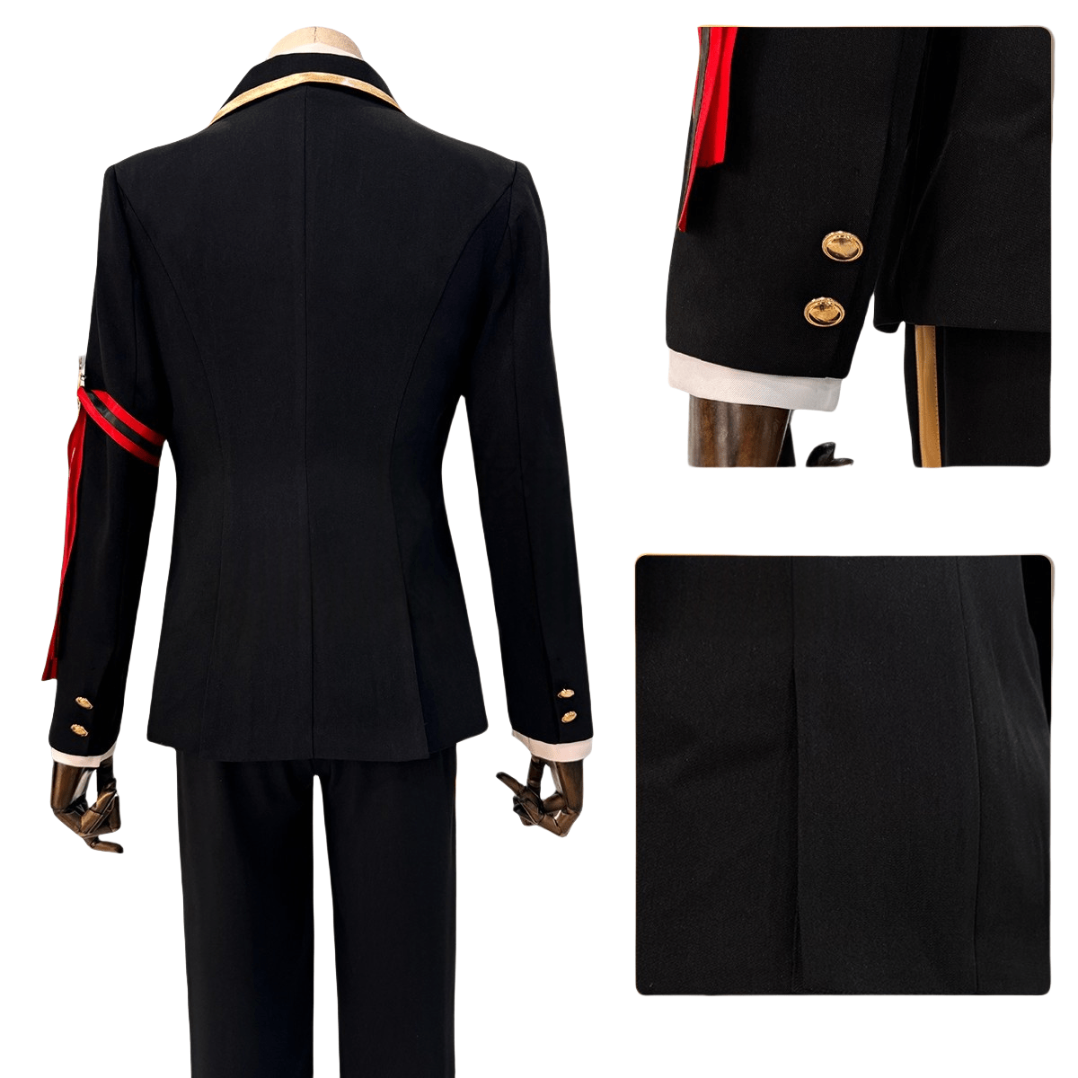 Traje de Cosplay de Riddle Rosehearts de Twisted Wonderland - Calidad Premium - Fantasia Cosera