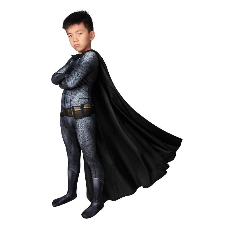 Traje de Cosplay de Batman para Niños - Jumpsuit Cuerpo para Halloween - Fantasia Cosera