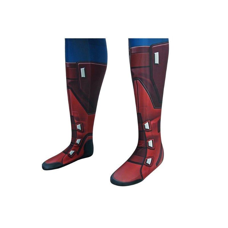 Traje de Cosplay de Capitán América Steve Rogers The Avengers Disfraz Heroico - Fantasia Cosera