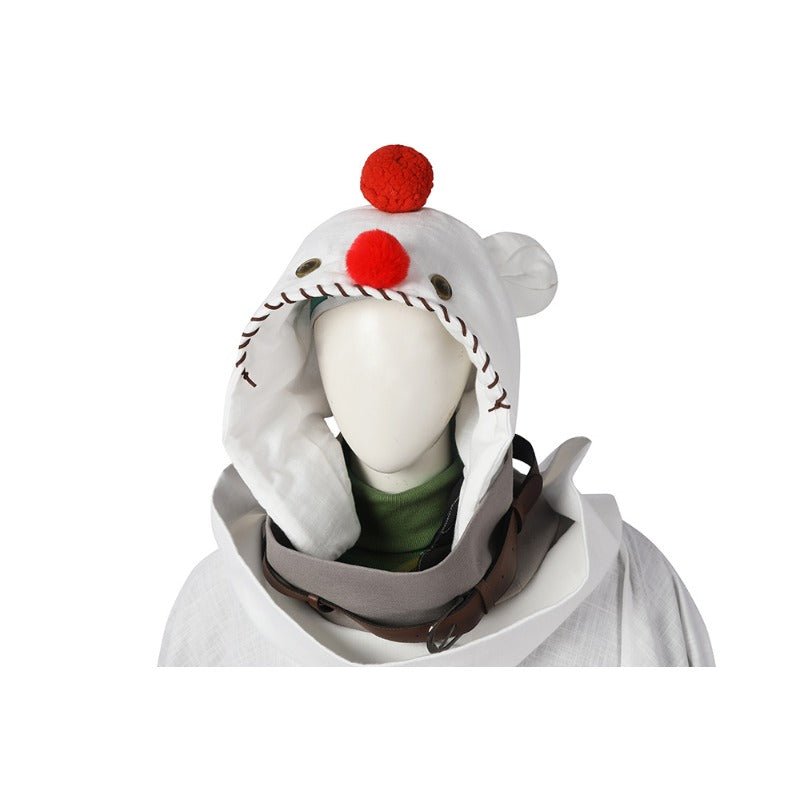 Disfraz de Cosplay de FF Yuffie Kisaragi Capa Conjunto de Dos Piezas con Sombrero para Fans de Final Fantasy - Fantasia Cosera