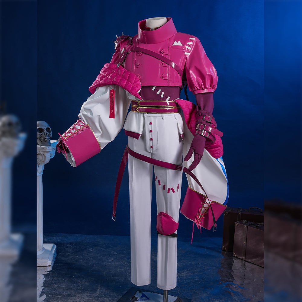 Traje de Cosplay de Aesop Carl Serie Cyberpunk de Identity V - Quinta Personalidad - Fantasia Cosera