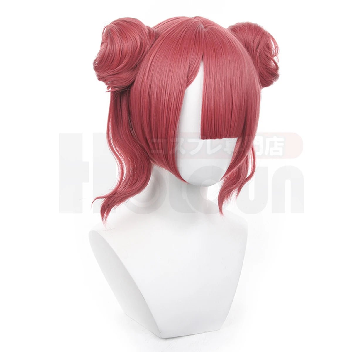 Peluca de Cosplay Anri Teieri de Blue Lock Estilo Lindo Rosa Fibra Sintética Tamaño Ajustable para Fiestas y Disfraces - Fantasia Cosera