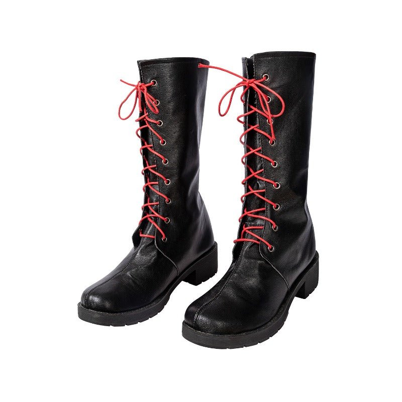 Traje de Cosplay de Harley Quinn The Suicide Squad 2 - Disfraz de Halloween con Zapatos - Fantasia Cosera