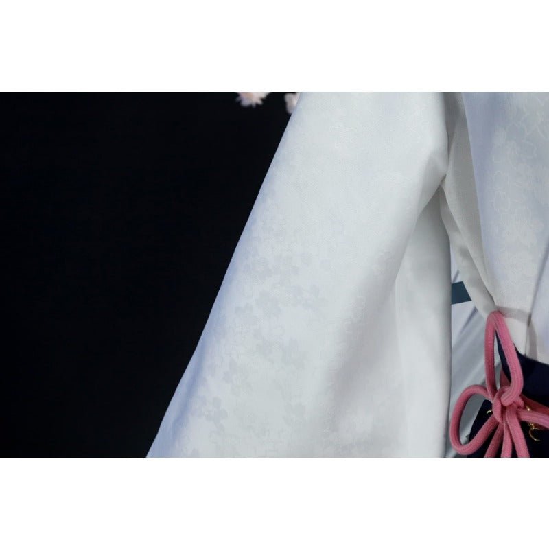 Traje de Cosplay de Kamisato Ayaka Tsubaki de Genshin Impact - Fantasia Cosera