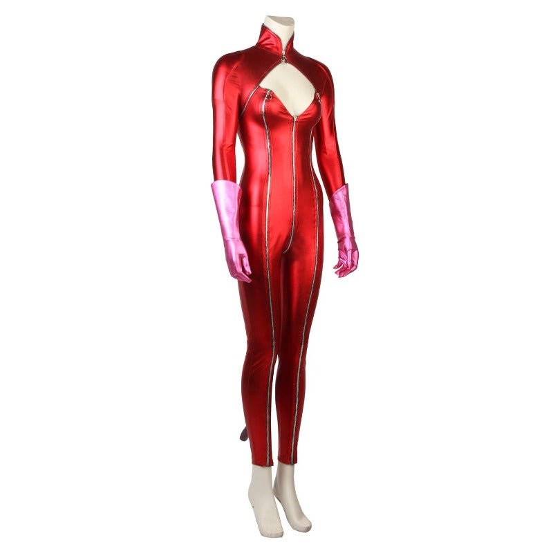 Traje de Cosplay de Ann Takamaki de Persona 5 - Conjunto Completo de Ladrón Fantasma con Cola, Máscara y Guantes - Fantasia Cosera