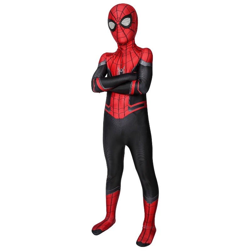 Traje Zentai de Spider-Man para Niño - Héroe Lanzatelarañas con Máscara - Fantasia Cosera