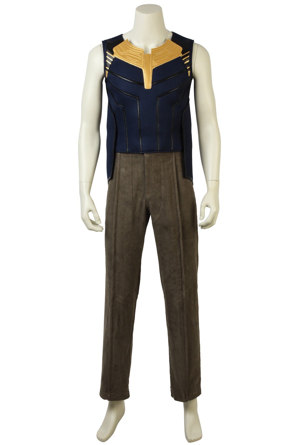 Traje de Cosplay de Thanos de Avengers: Infinity War - Conjunto de Chaleco, Pantalones y Guantes - Fantasia Cosera
