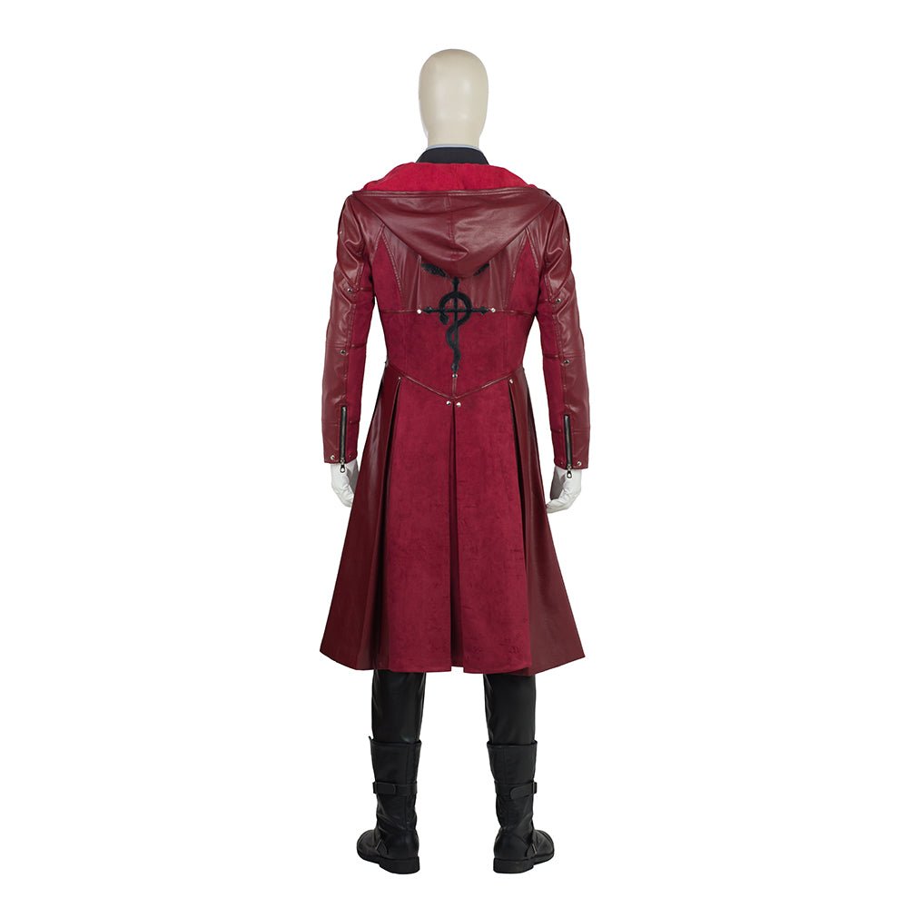 Traje de Cosplay de Edward Elric - Fullmetal Alchemist - Fantasia Cosera
