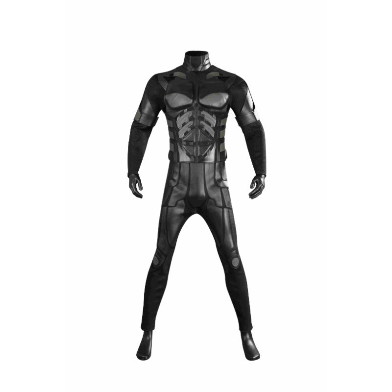 Disfraz de Superhéroe Adulto Caballero Murciélago con Mono, Capa y Máscara para Halloween - Fantasia Cosera