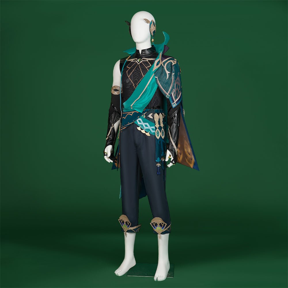 Traje de Cosplay de Alhaitham para Fans de Genshin Impact - Fantasia Cosera