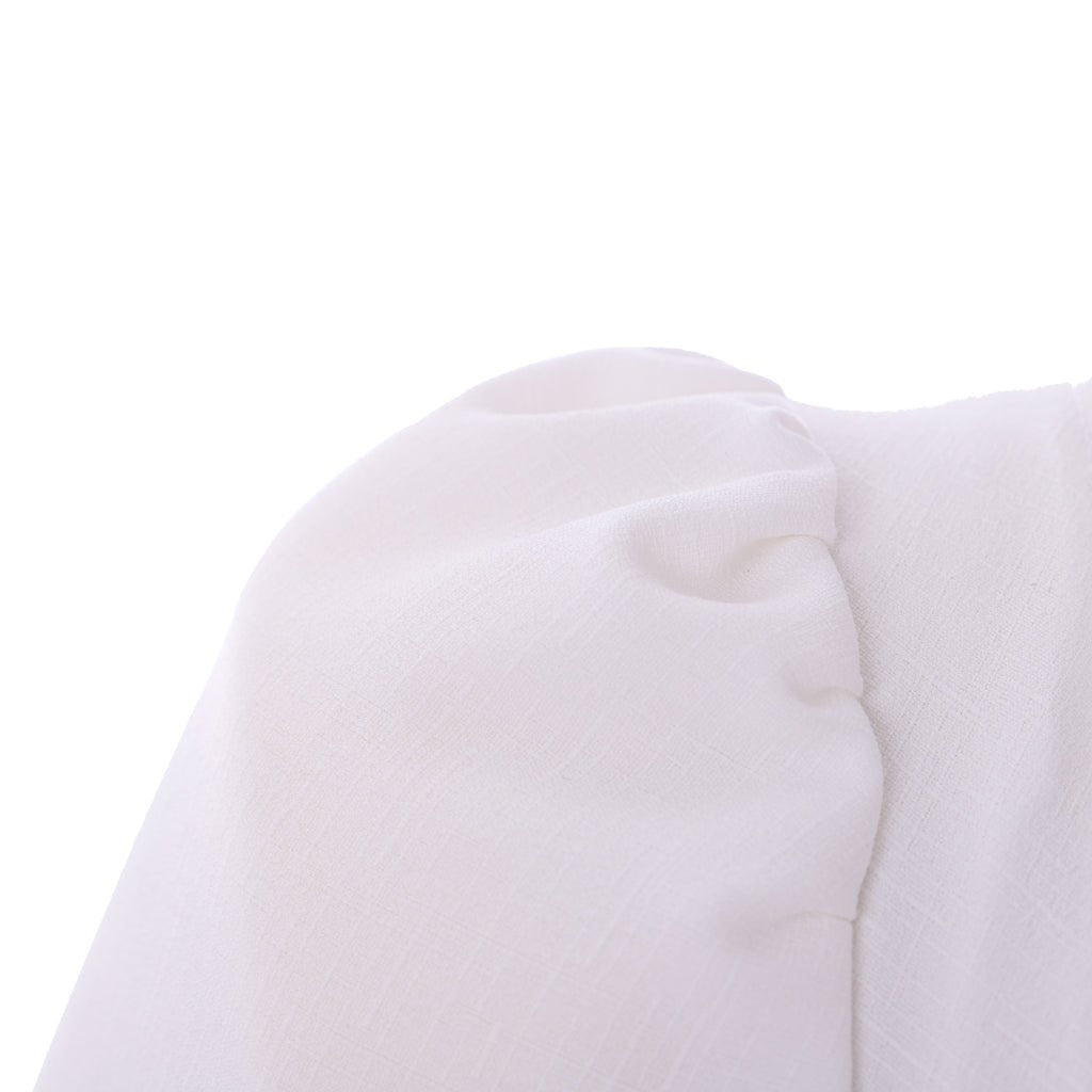 Elegante Vestido Regencia Blanco para Mujer - Estilo Clásico Jane Austen, Vestido de Bajo Busto para Baile, Traje de Boda Medieval - Fantasia Cosera