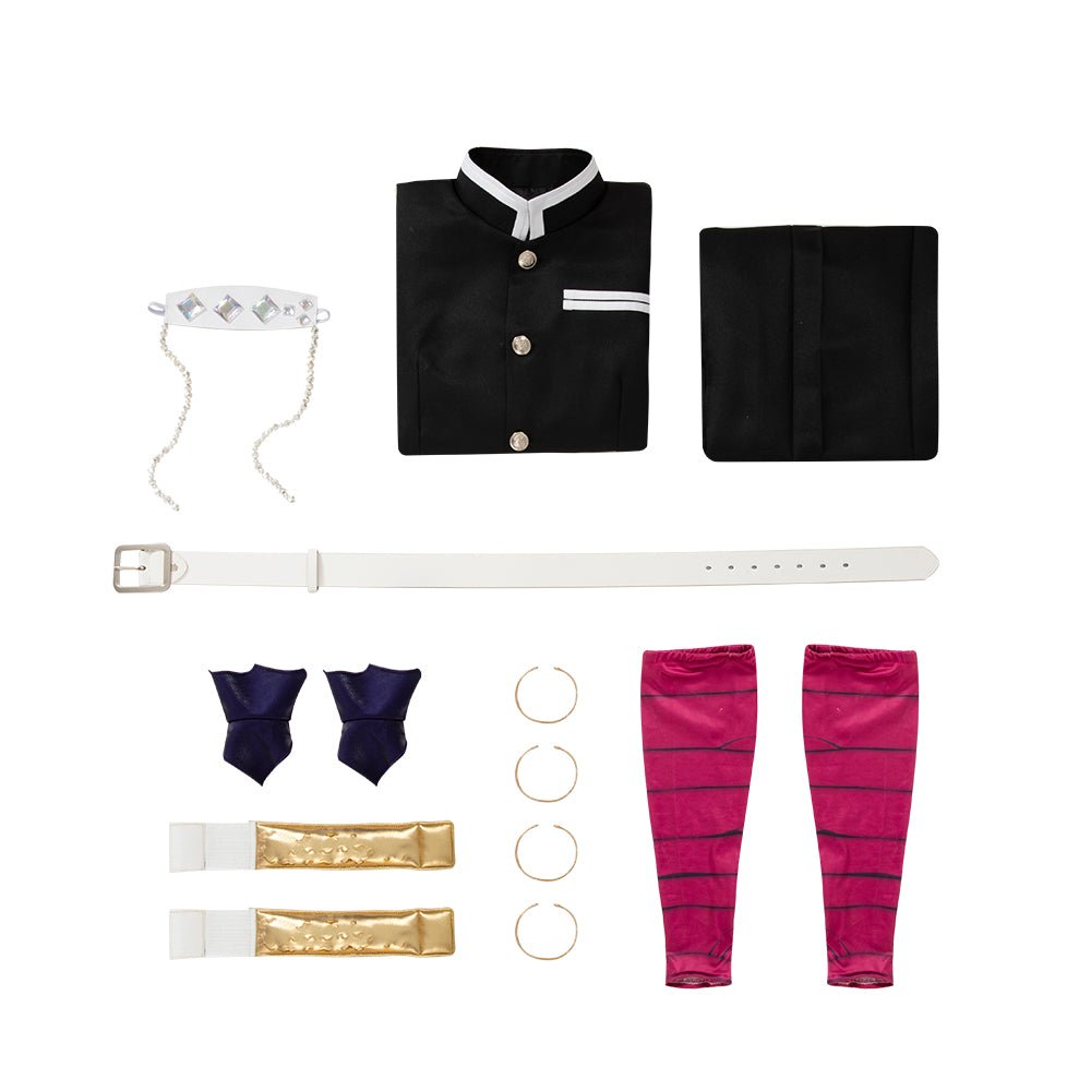 Traje de Cosplay de Uzui Tengen de Demon Slayer: Kimetsu no Yaiba - Fantasia Cosera