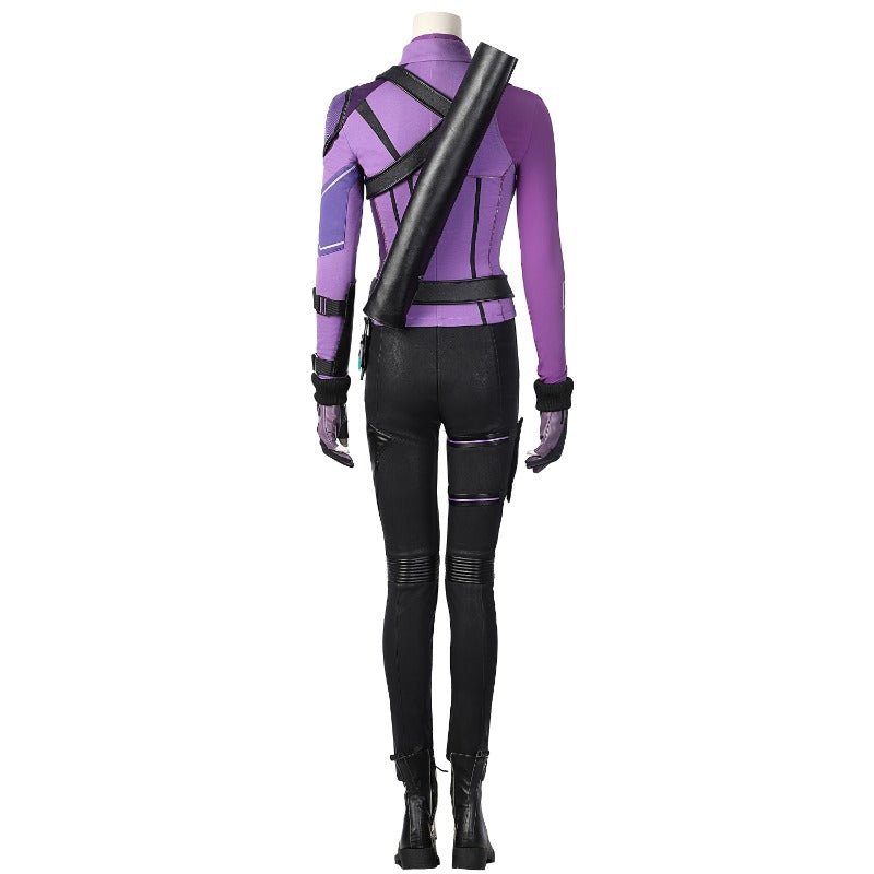 Traje de Cosplay de Hawkeye Kate Bishop y Clint Barton para Halloween y Eventos - Fantasia Cosera