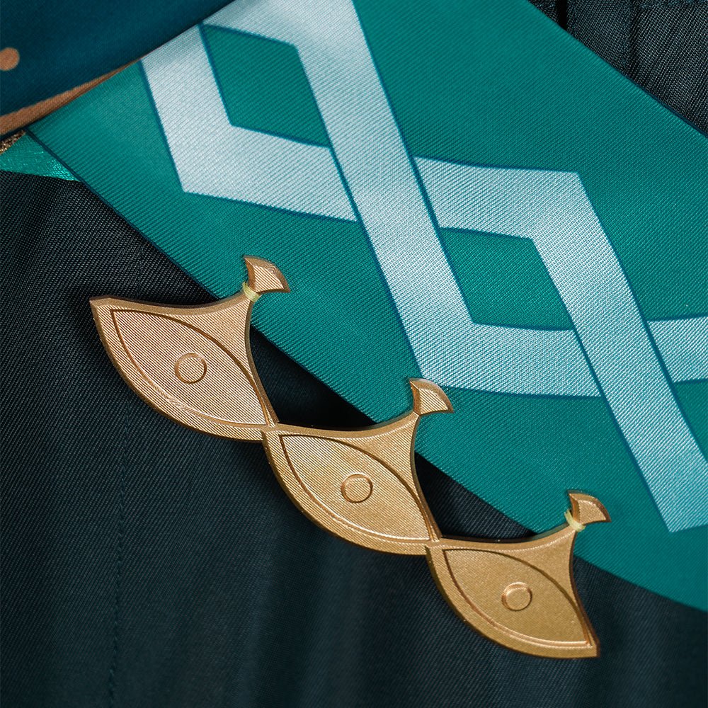 Traje de Cosplay de Alhaitham para Fans de Genshin Impact - Fantasia Cosera