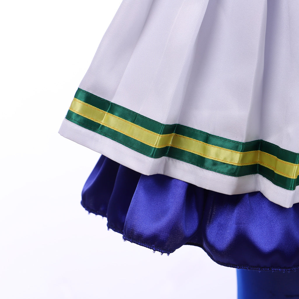 Disfraz Cosplay Pretty Derby Silence Suzuka con Tocado - Fantasia Cosera