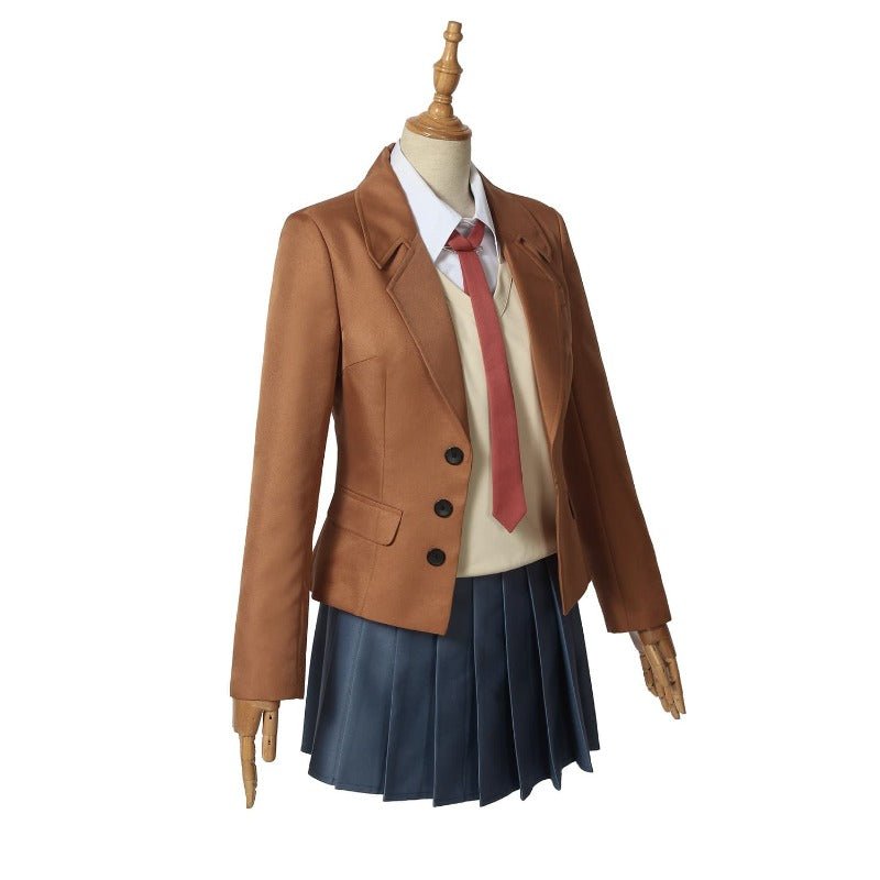 Traje de Cosplay de Mai Sakurajima Bunny Girl - Outfit Oficial de Anime - Fantasia Cosera