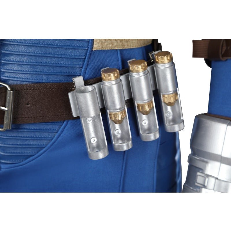Traje de Cosplay Lucy Vault 33 - Disfraz Azul de Anime para Mujer con Accesorios - Fantasia Cosera