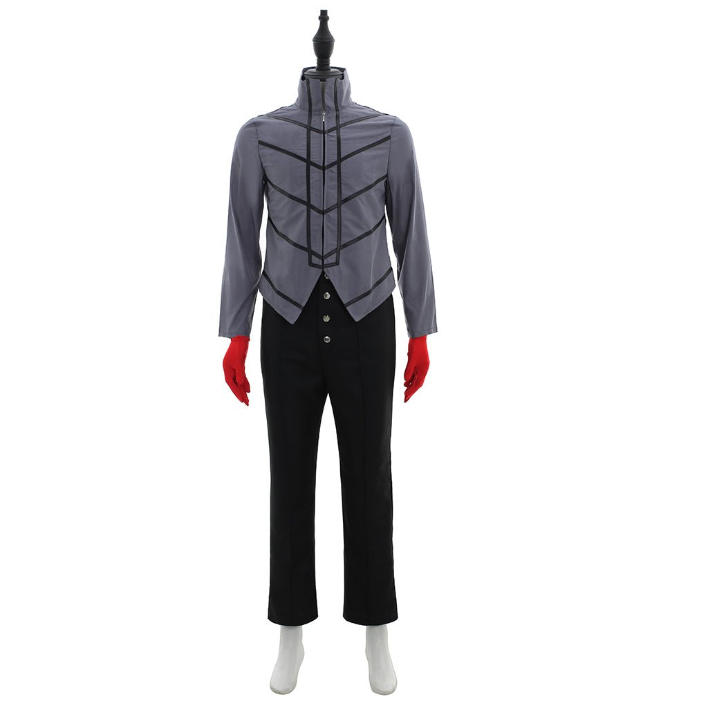 Traje de Cosplay Joker Persona 5 Negro | Traje Premium de Joker para Cosplay - Fantasia Cosera