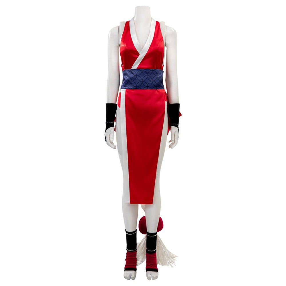 Traje de Cosplay de Mai Shiranui de Street Fighter - Outfit de Personaje de Juego de Alta Calidad - Fantasia Cosera