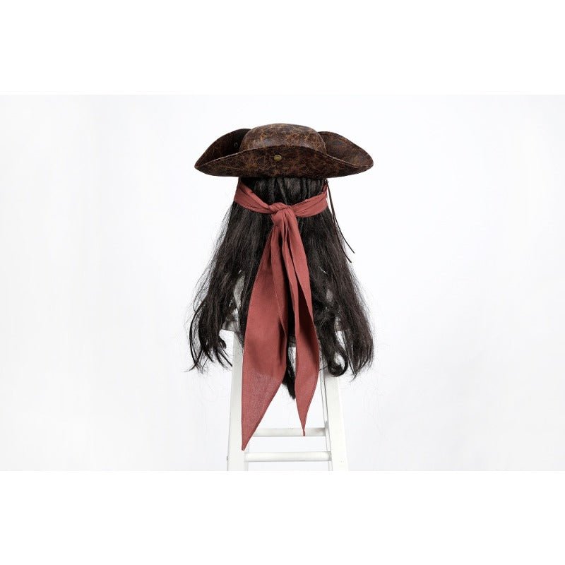 Traje de Cosplay de Captain Jack Sparrow - Disfraz de Pirata de Alta Calidad para Adultos en Halloween - Fantasia Cosera