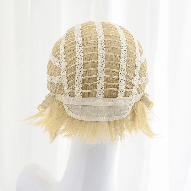 Peluca de Cosplay de Evelynn de High Noon del Juego LOL Magia Occidental Sombra 55cm Rubia - Fantasia Cosera