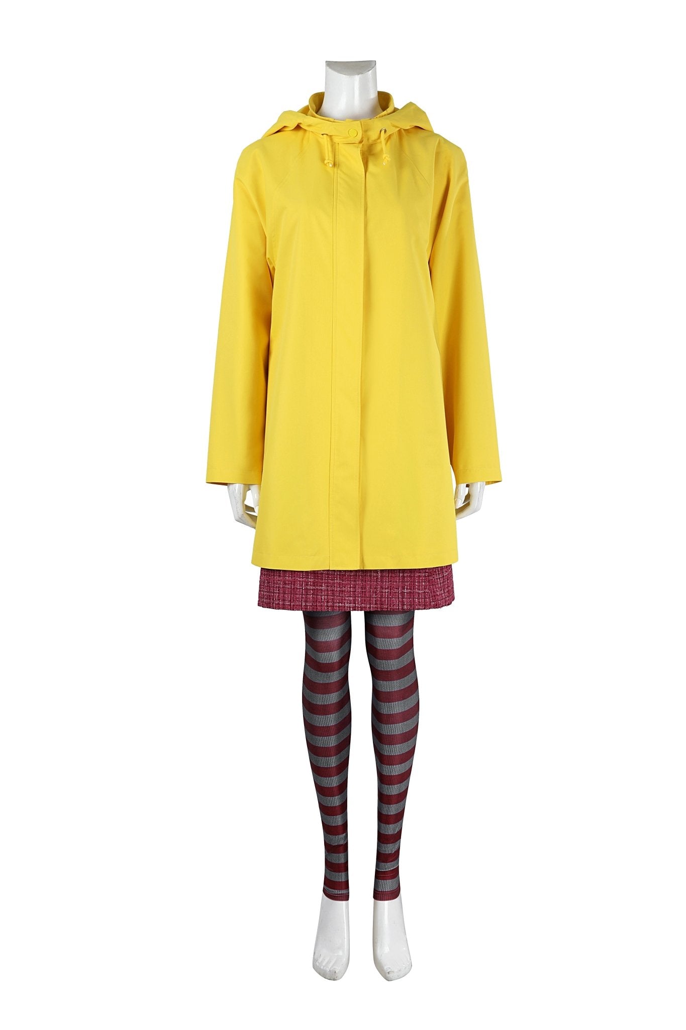 Traje de Cosplay de Little Nightmares 2 Mono Six Chaqueta Amarilla para Halloween - Fantasia Cosera