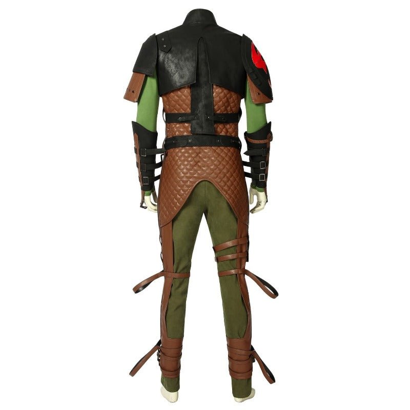 Traje de Cosplay Hiccup Cómo Entrenar a tu Dragón 2 en Piel PU Premium - Fantasia Cosera