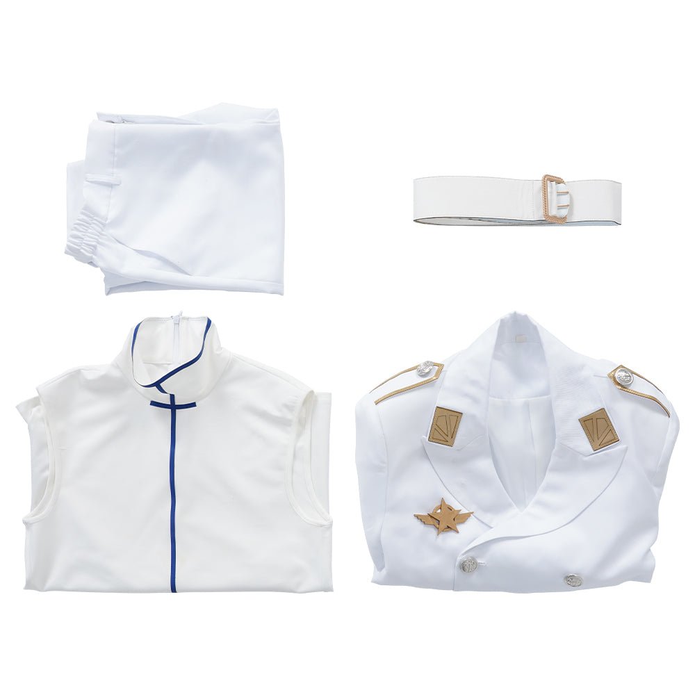 Traje de Cosplay Quincy Ishida Uryuu Ginreigojiaku para Hombres, Uniforme de Fiesta de Halloween para Fans de Bleach - Fantasia Cosera