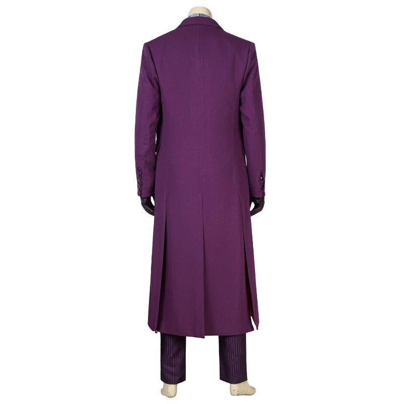 Traje de Cosplay del Joker de Batman El Caballero de la Noche - Disfraz de Halloween para Fans - Fantasia Cosera