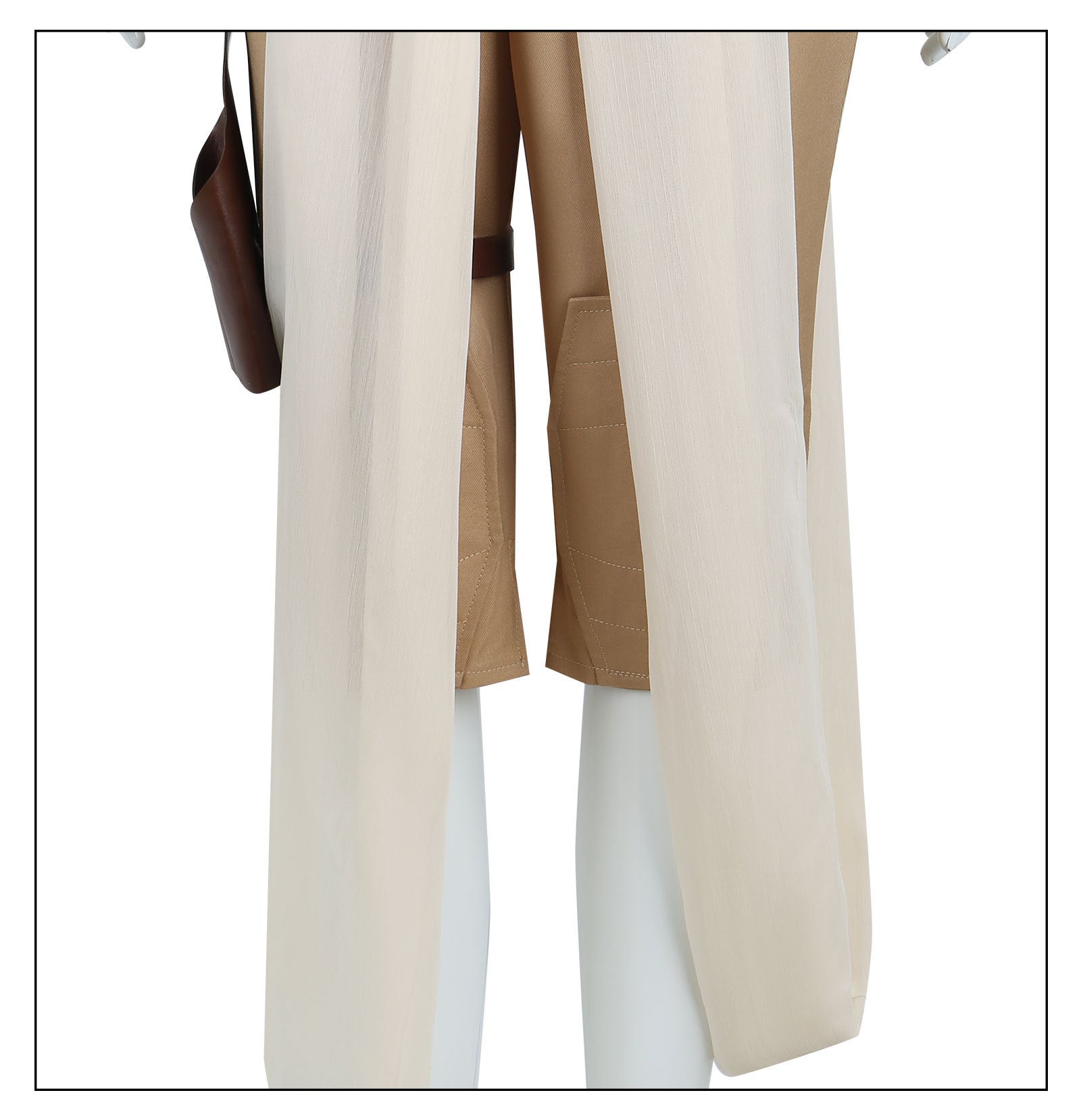 Traje de Caballero Jedi Rey de Star Wars – Disfraz de Cosplay y Halloween Premium - Fantasia Cosera