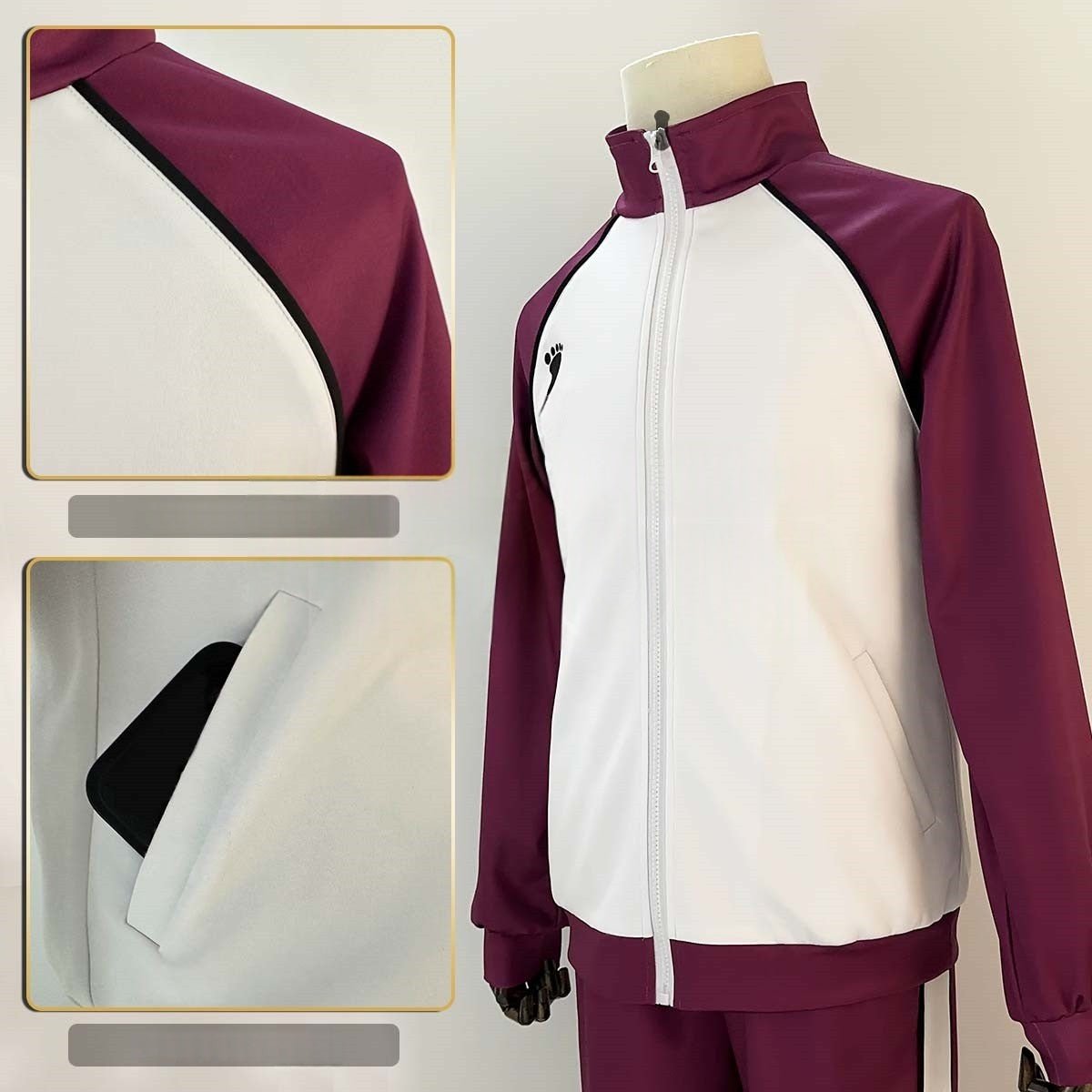 Traje de Cosplay Haikyuu Ushijima y Shirabu - Outfit Anime de Calidad Premium - Fantasia Cosera