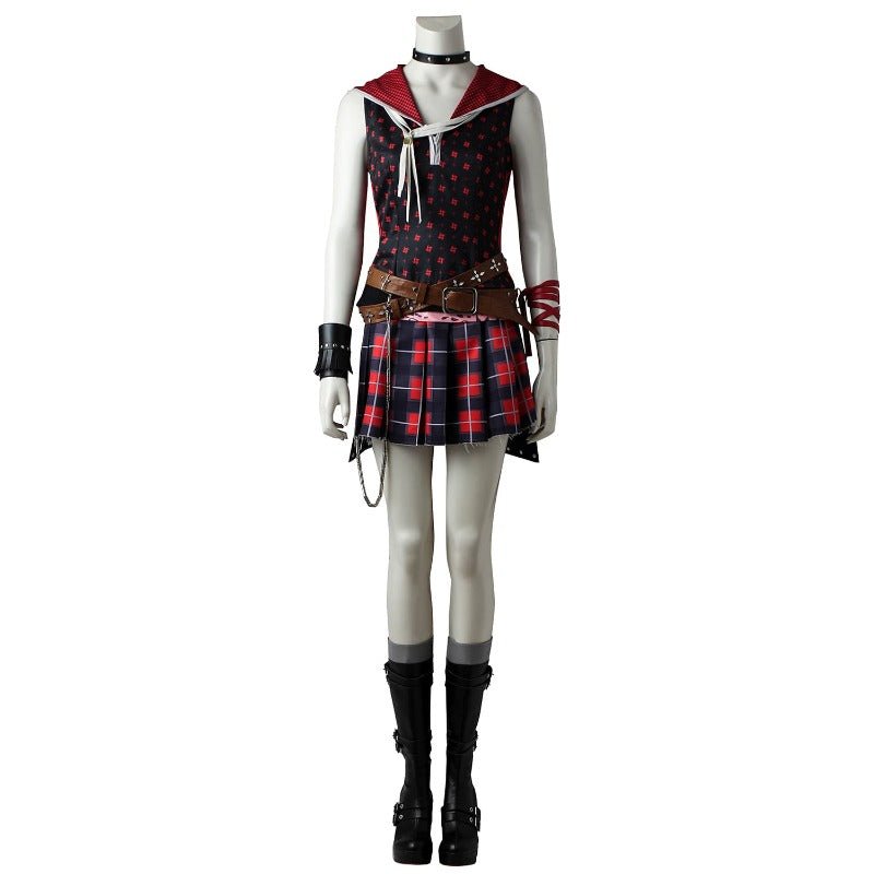 Traje de Cosplay de Iris Amicitia de Final Fantasy XV - Hecho a Medida para Halloween y Navidad - Fantasia Cosera